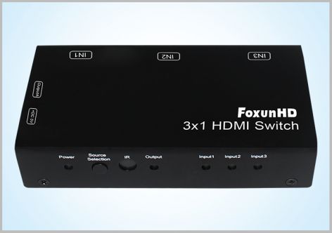 SW03-4k2k 3x1 HDMI Switch with remote