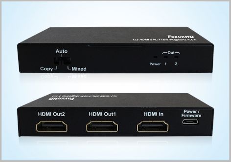 HDMI 2.0 1x2 HDMI Splitter SP4K-12/14/18