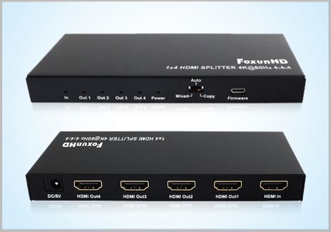 HDMI 2.0 1x2 HDMI Splitter SP4K-12/14/18